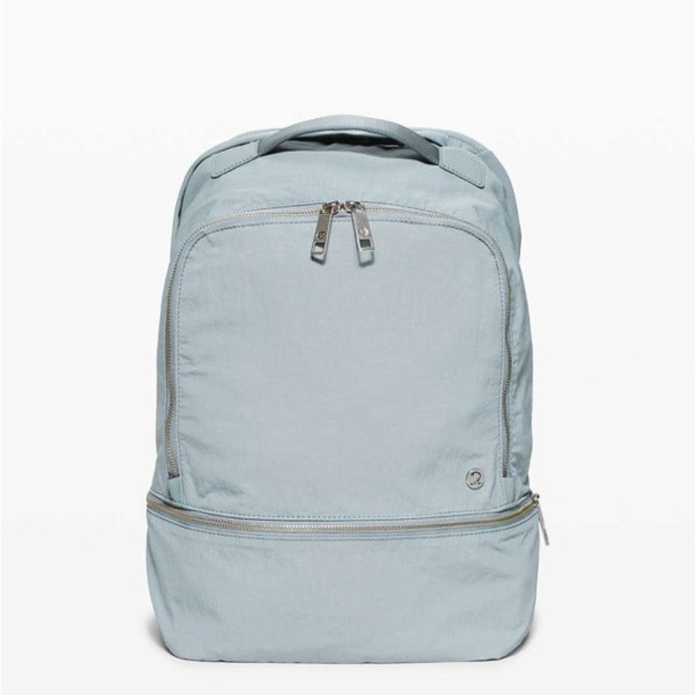 Lululemon blueish gray backpack
